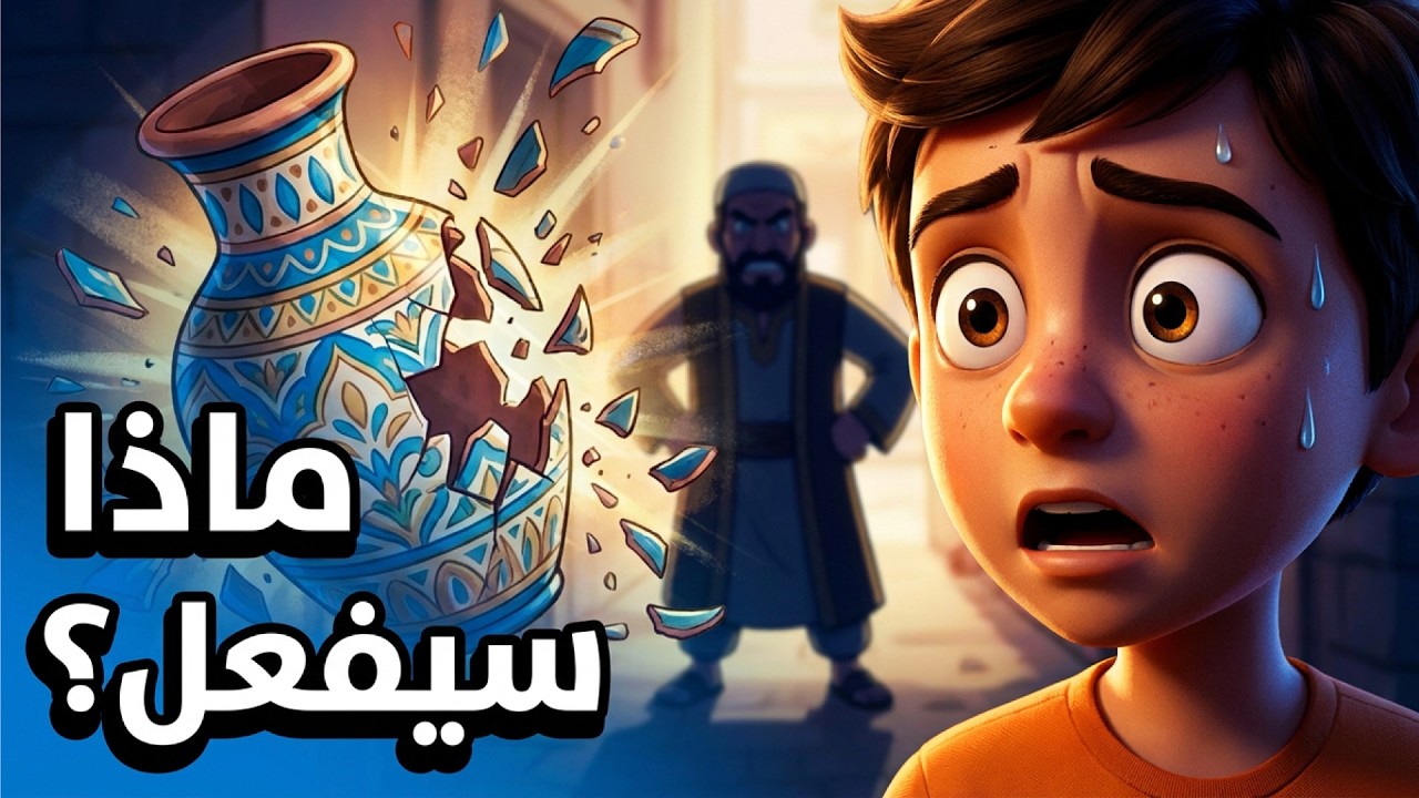 سر الكنز الحقيقي !💎 كيف تعلم عمر قيمة الصدق؟ | قصة تربوية
