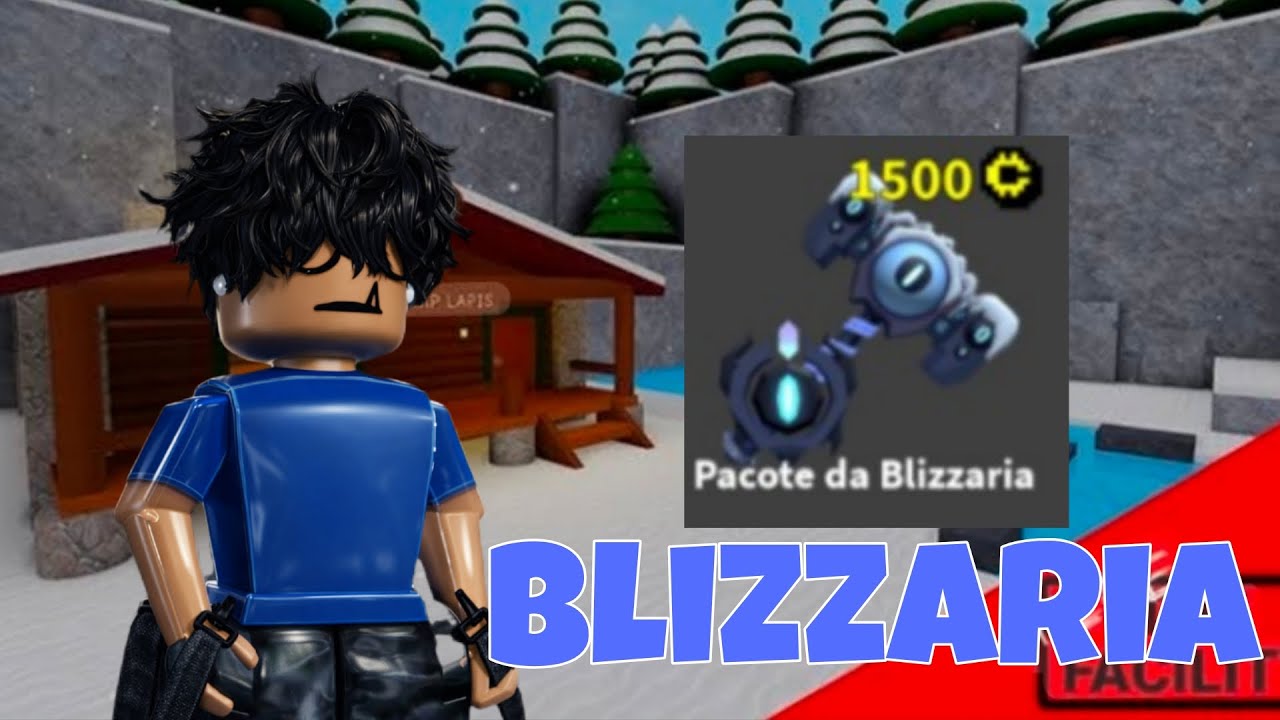 TESTANDO O SET DE BLIZZARIA! | Flee Tha Facility - Roblox