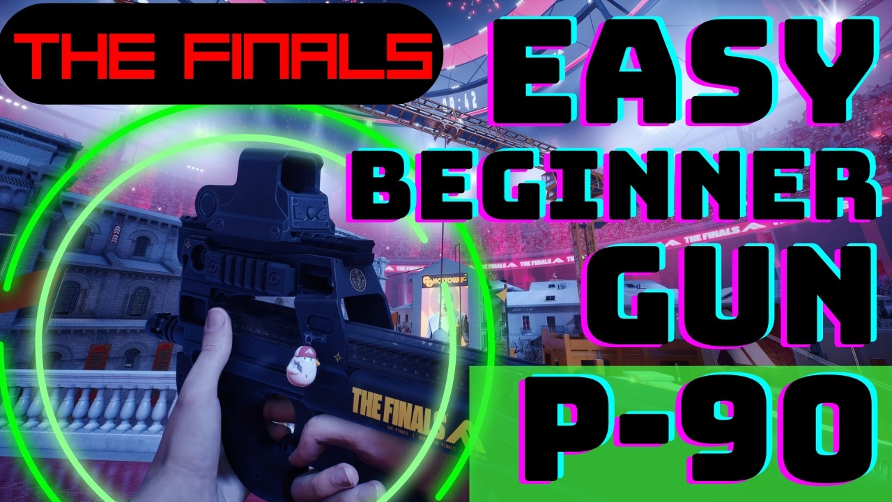Easy beginner Gun To Use In THE FINALS Game for noobs - The P-90
