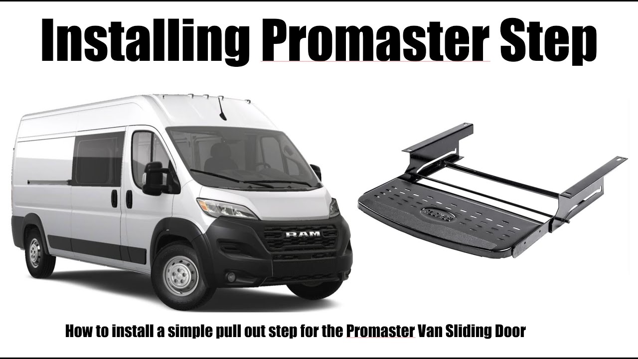Installing a Sliding Door Hidden Step in Promaster Van
