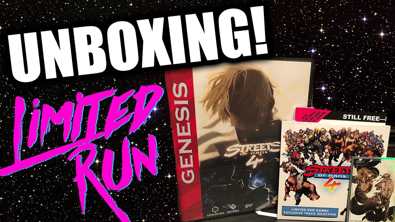 Streets of Rage 4 Classic Edition Unboxing | Limited Run Games Discussion