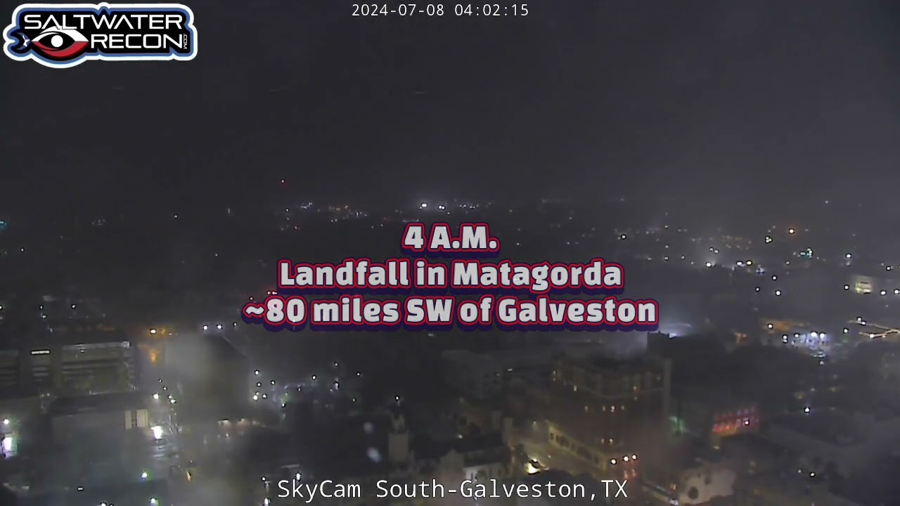 Hurricane Beryl - Total Impact - Galveston, TX