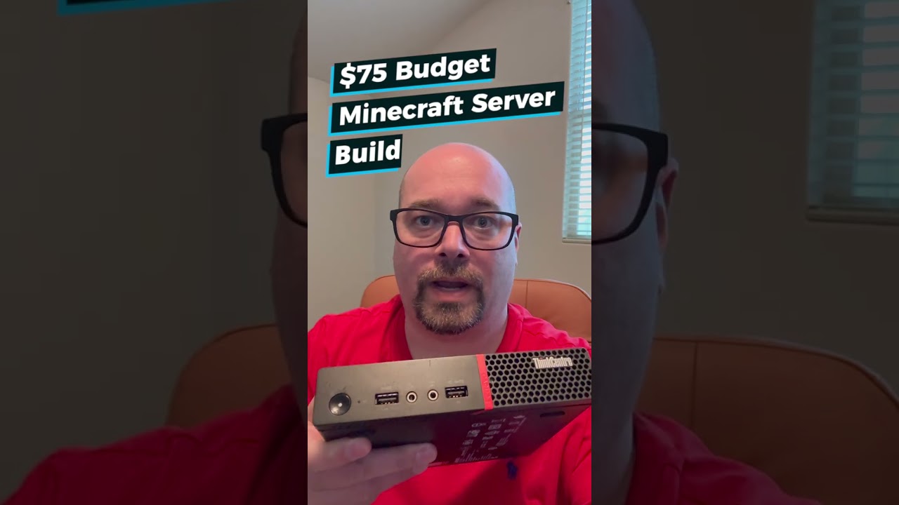 Бюджетная сборка сервера Minecraft за 75 долларов
