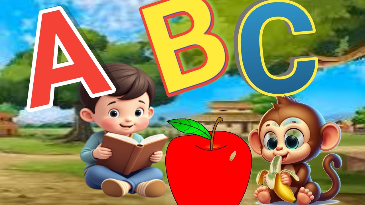 2Piyara School Channel learning videos for kids 🔴Learn Alphabet Train Song - 3D Animation Alphbate 
