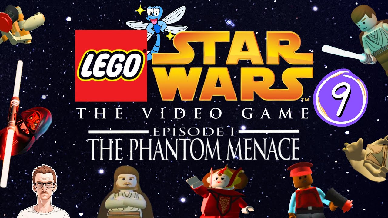 LEGO Star Wars (2005) Episode I - PS2 100% Full Walkthrough No Commentary [Part 9]