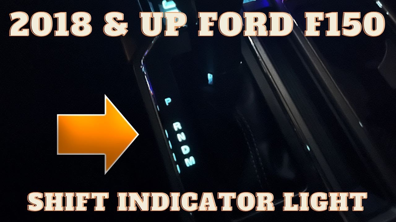 Ford F150 Console Shift Indicator LIGHT  - Cheap & Easy Install