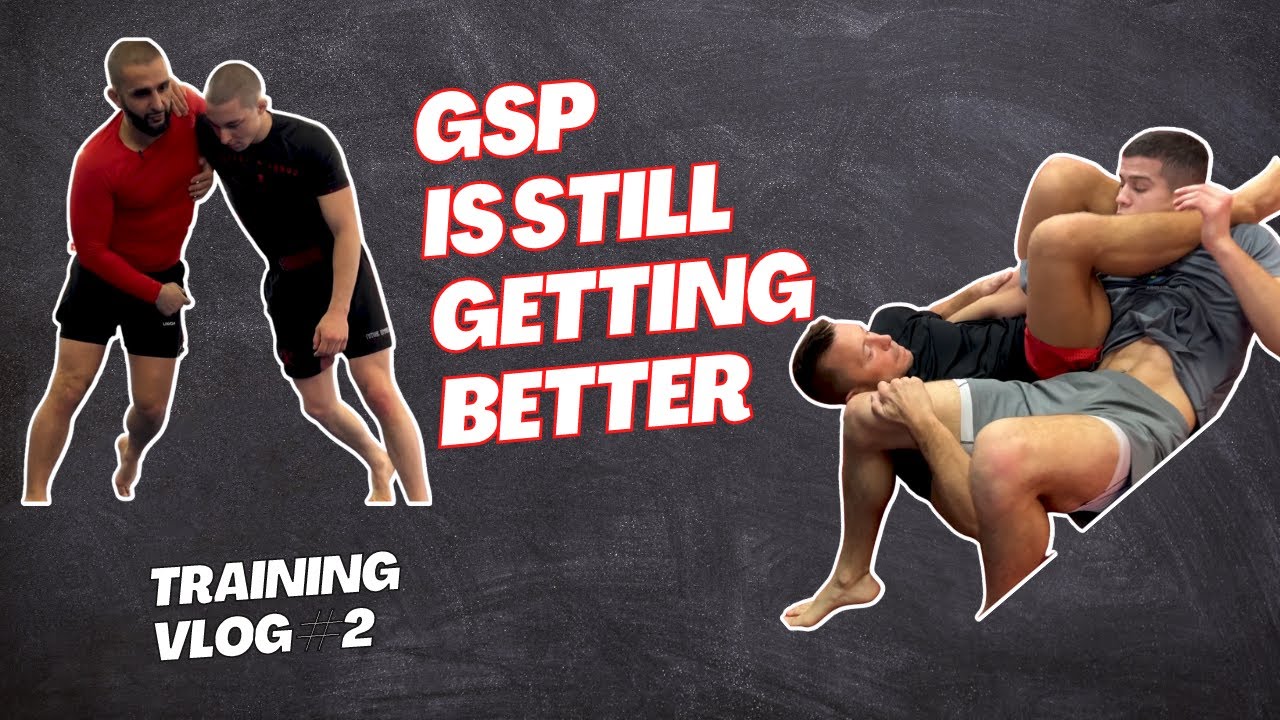 GSP is STILL training and is STILL getting better |  VLOG #2 Lateral drop and bodylock