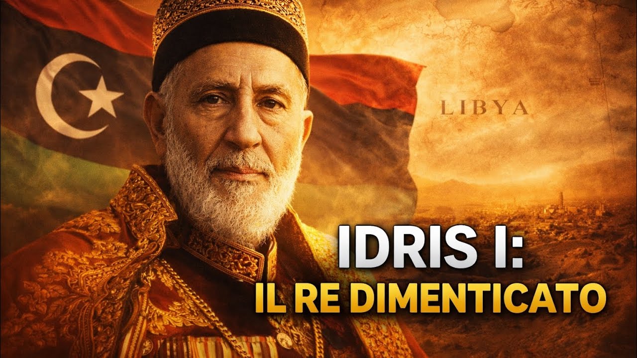 Idris I: Il Re della Libia che Nessuno Ti Ha Mai Raccontato 🇱🇾 | La Vera Storia Prima di Gheddafi