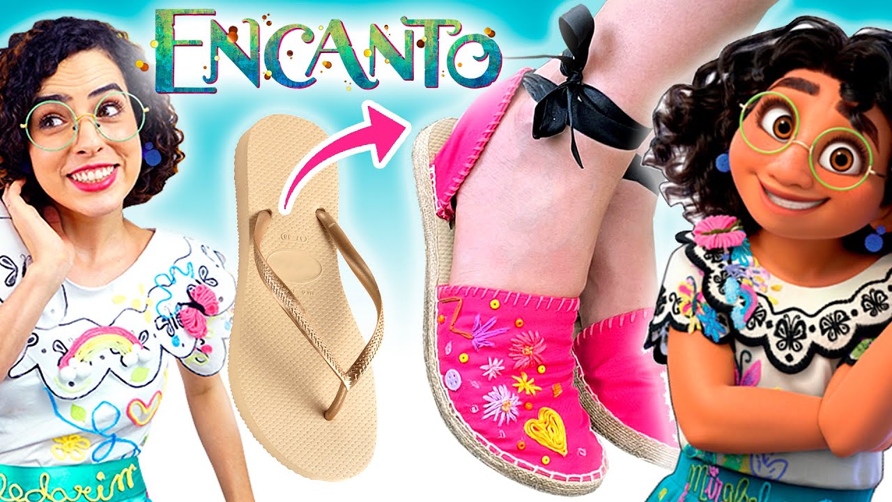 DIY DE FILME: SAPATINHO DA MIRABEL, VELA MÁGICA & CARTAO POP IT DE ENCANTO | Paula Stephania