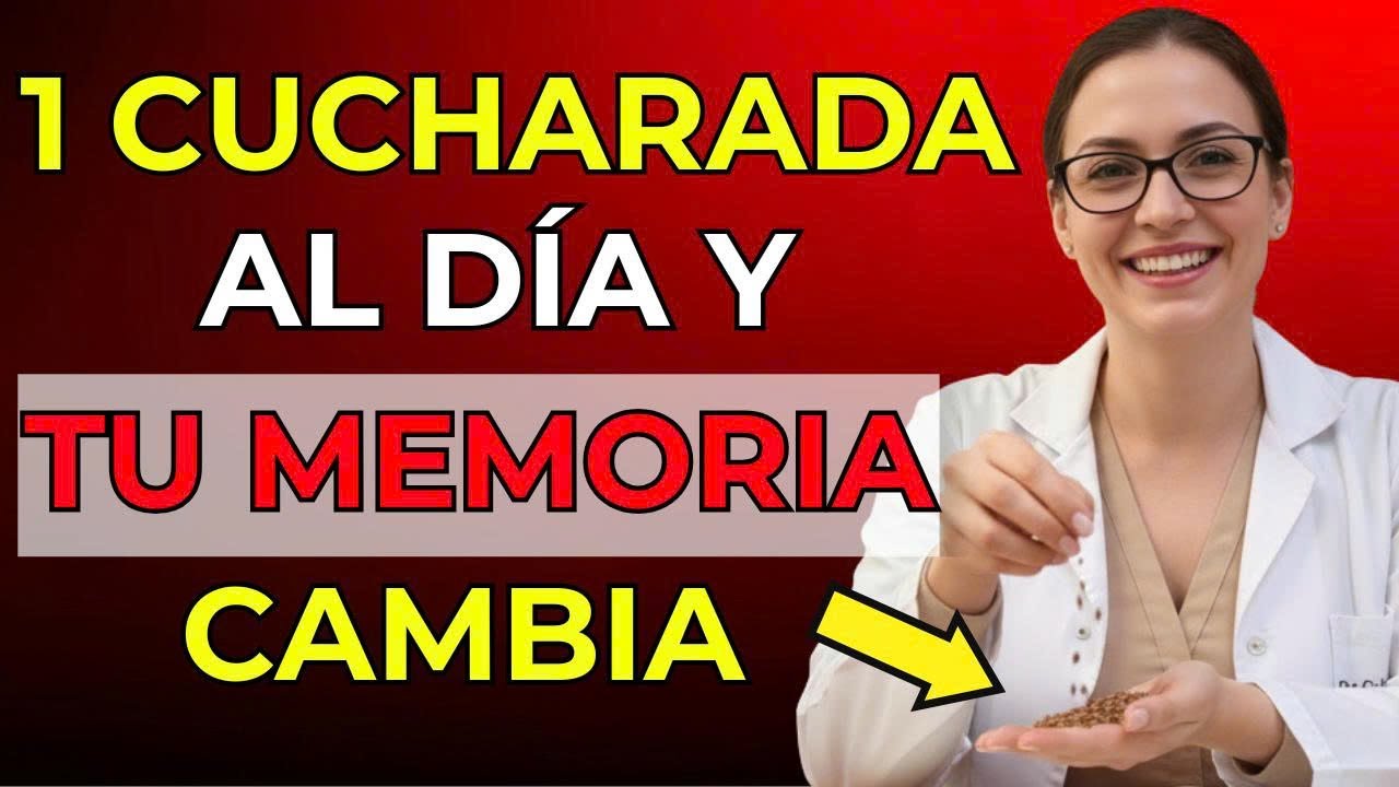 Adulto Mayor de 60 Descubre la Semilla que Neurólogos Llaman ‘Oro del Cerebro | Dra.Gabriela Herrera