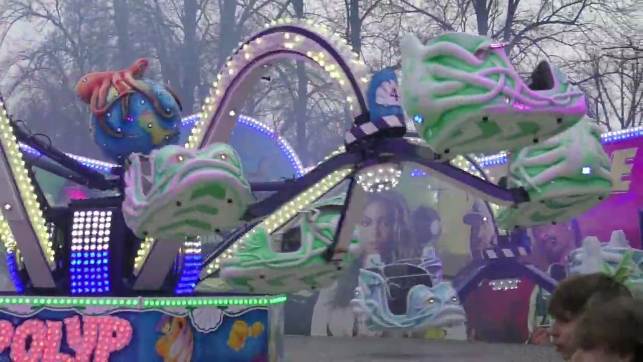 Matějská pouť 2023 - ATRAKCE POWER POLYP / ATTRACTION POWER POLYP OFF-RIDE