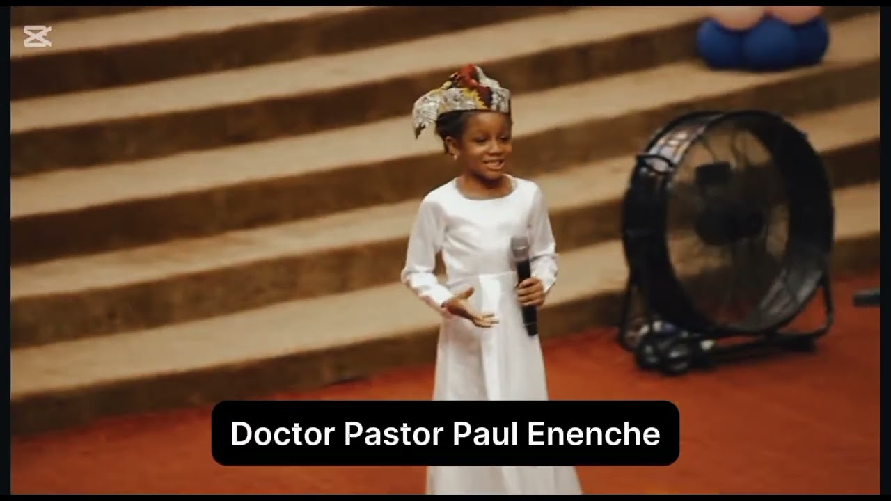 A 7 years child Poetry Masterpiece titled BORN TO DOMINATE at Dunamis Children Convention