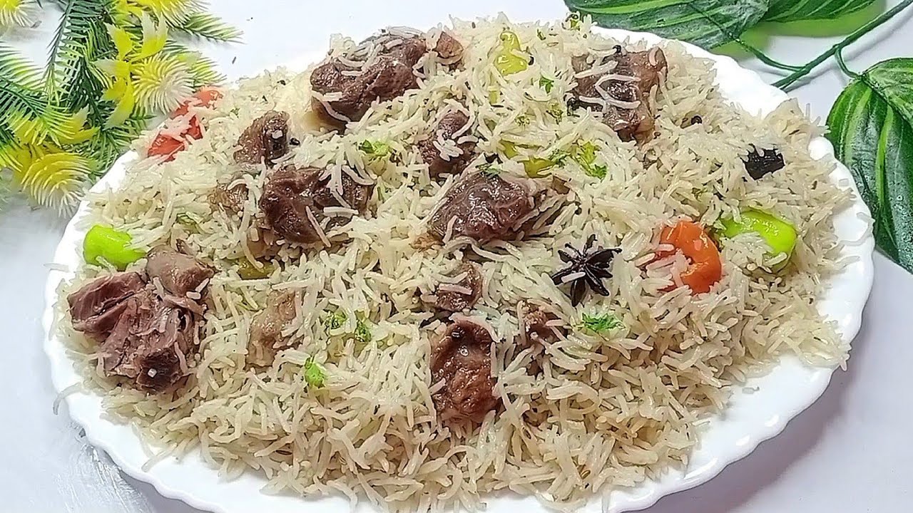 گوشت اور چاول بنانے کاکمال طریقہ کہ جو بھی کھائے بس انگلیاں چاٹتا رہ جائے🔥Best Beef White Pulao