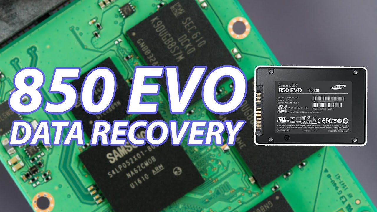 Восстановление данных SSD-накопителя Samsung 850 EVO