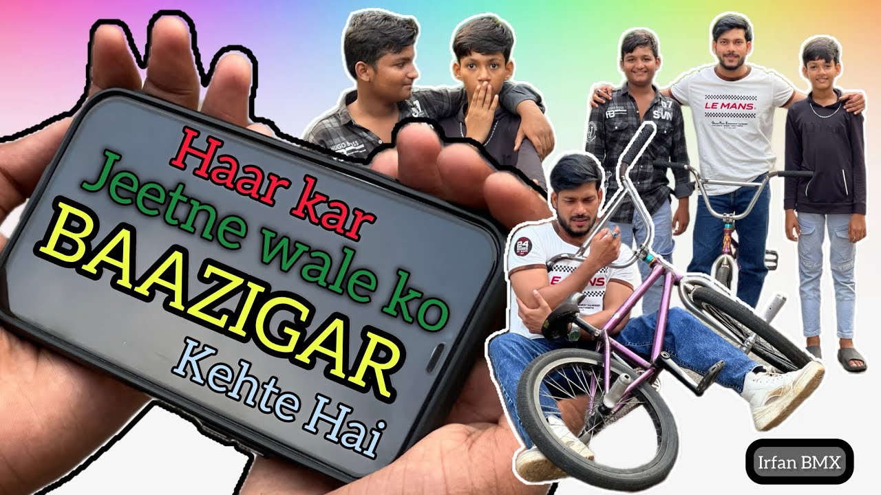 Haar kar jeetne wale ko baazigar kehte hai😎🔥 |Irfan Bmx| #irfanbmx #bmxstunts #talent #bmx #viral  