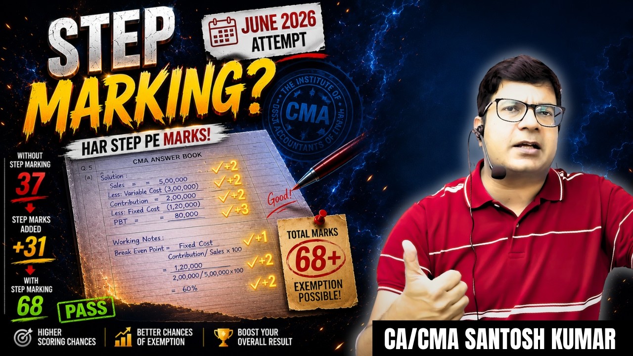 🚨 ICMAI&rsquo;s New Checking Style Explained | Step Marking Valid or Not? Full Truth Revealed! 🔍 #cma #coc
