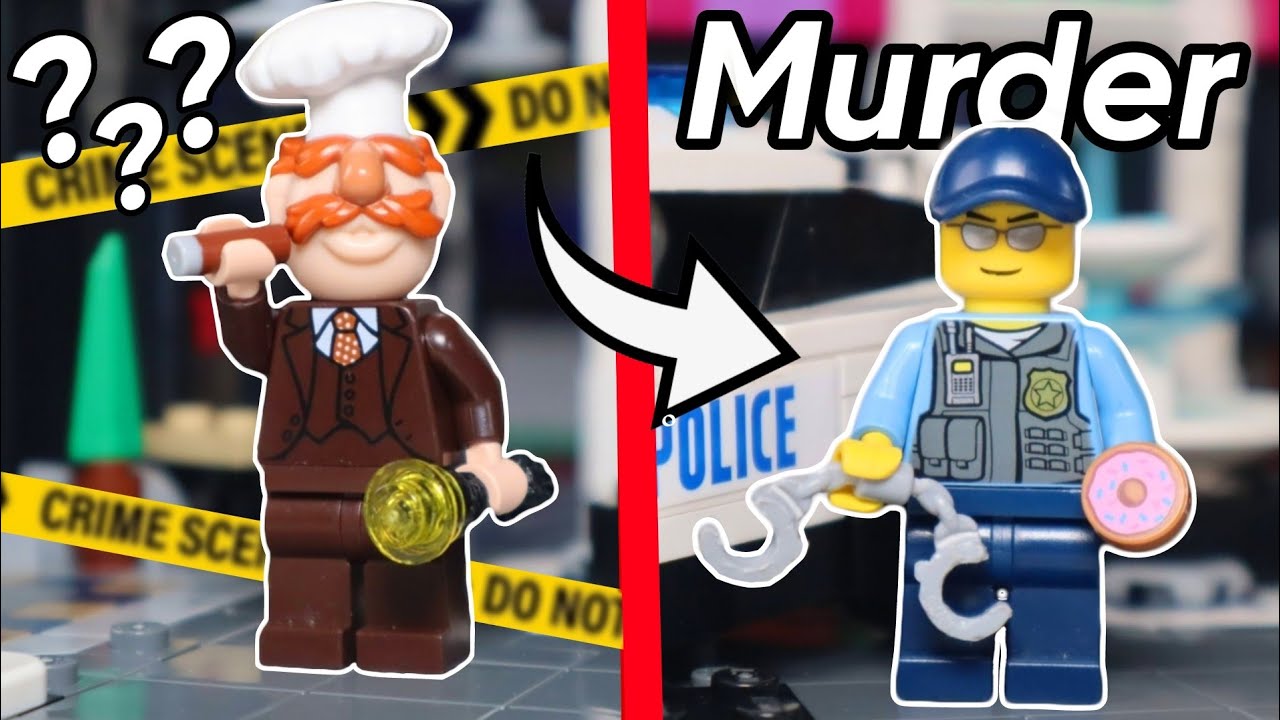 Я построил «ТАЙНУ УБИЙСТВА» в LEGO City...