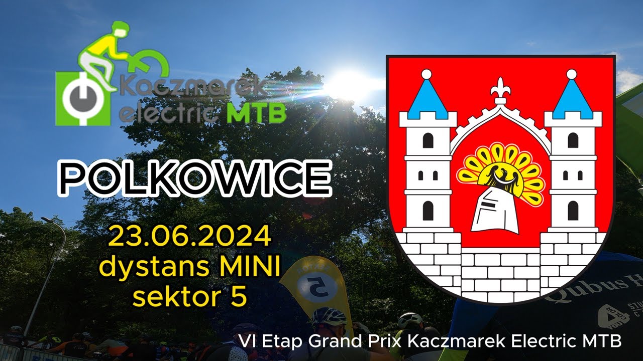 Kaczmarek Electric MTB Polkowice 23.06.2024 mini (sektor 5) cała trasa