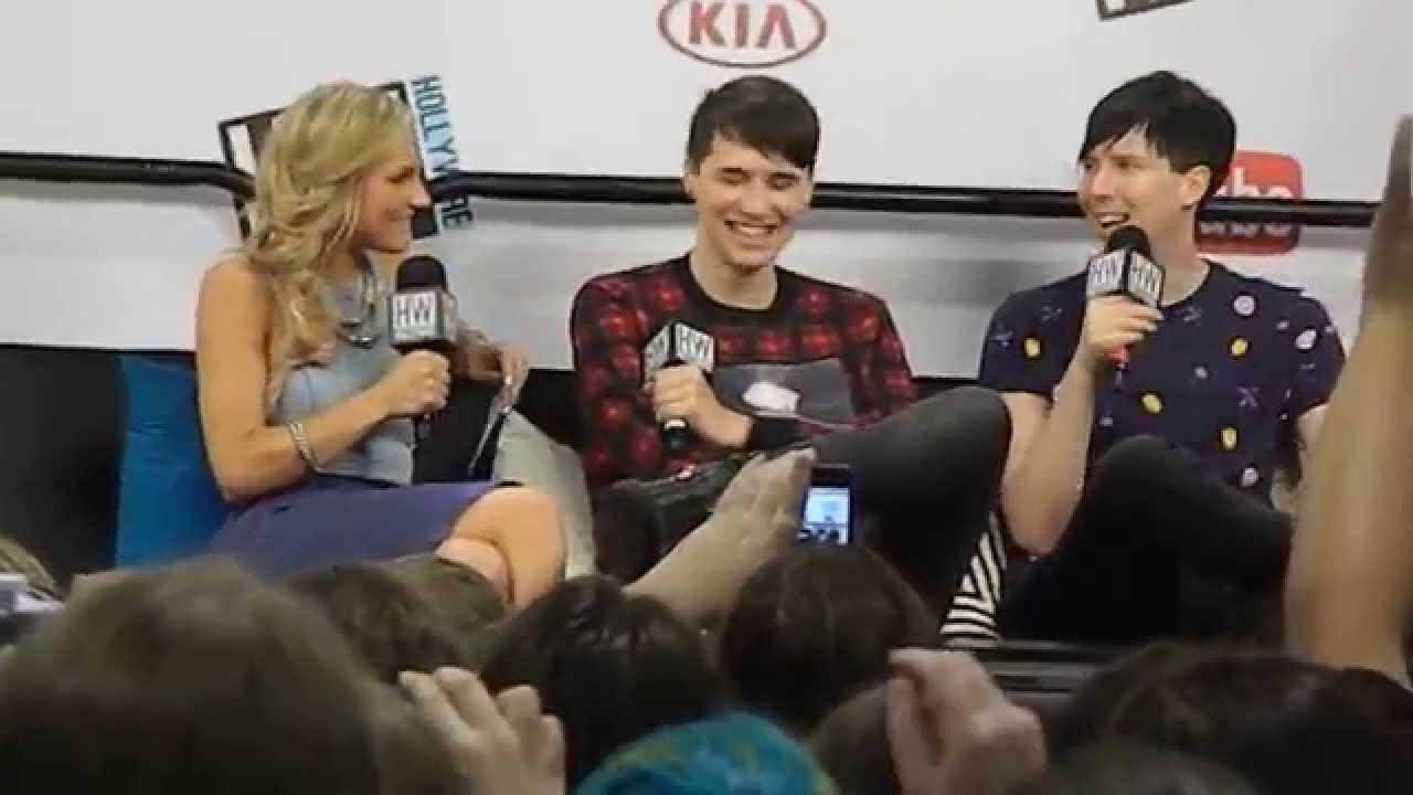 Danisnotonfire & AmazingPhil Q&A-VidCon 2014
