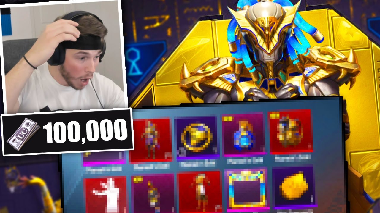 НОВЫЙ ОБЛИК ФАРАОНА | 100 000 uc $$$ | PUBG MOBILE