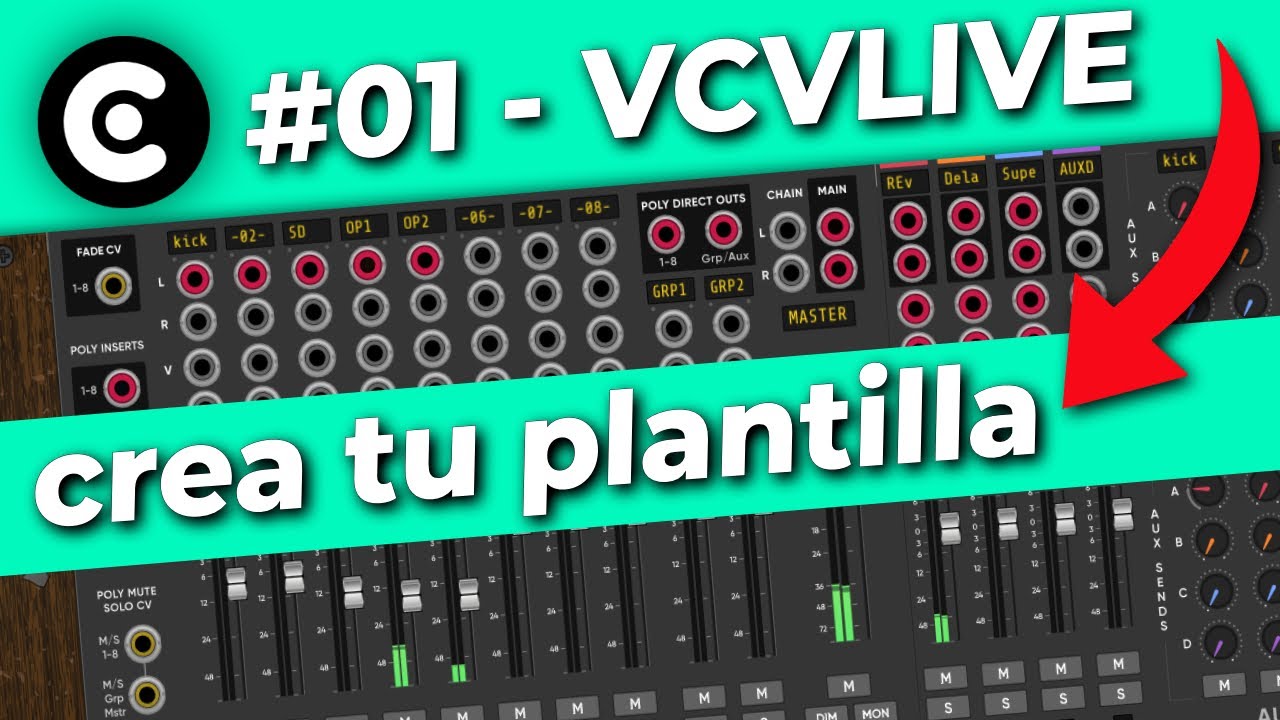 VCV RACK  - Hacemos un PATCH TECHNO 🚀 ESPAÑOL (DIRECTO) 2021 
