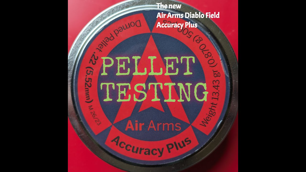 Air Arms Field Diablo Accuracy plus pellets test