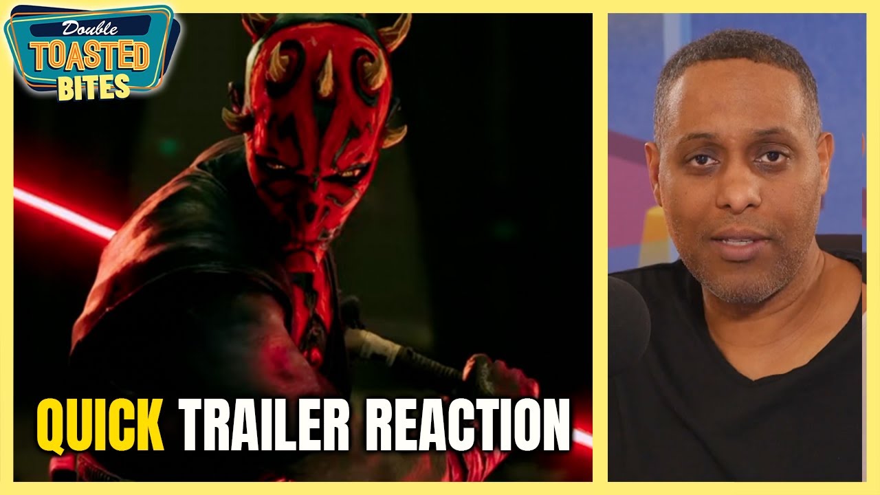 STAR WARS: MAUL - SHADOW LORD TRAILER REACTION | Double Toasted Bites