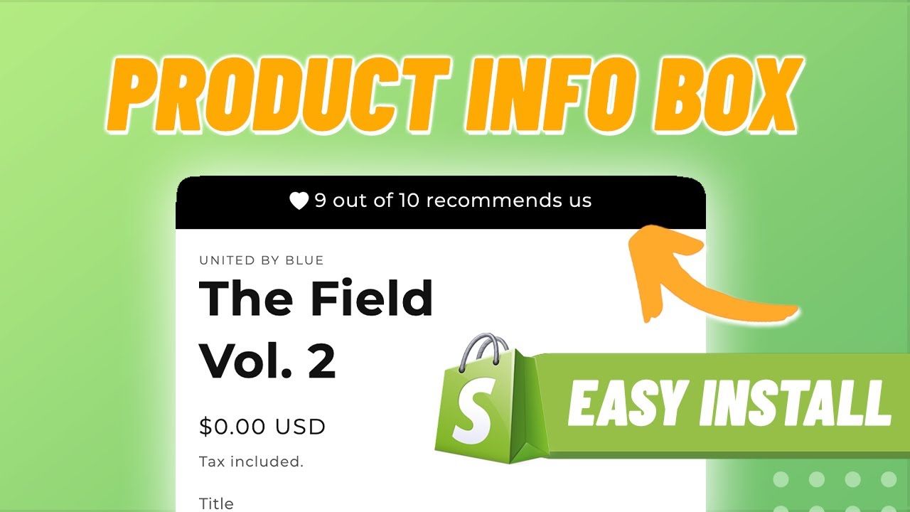 Buy box around product information Shopify | No Coding Skills Required