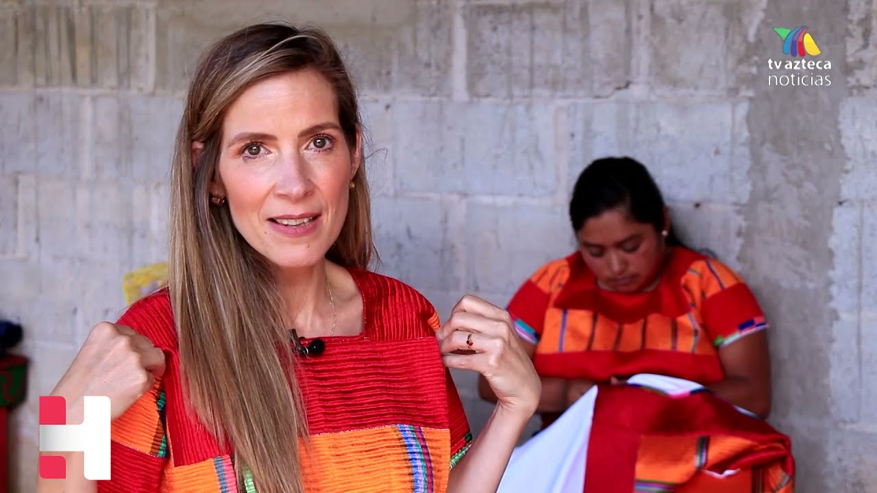 La única bordadora del traje tradicional de Amatenango del Valle, tierra de artesanos del Jaguar.