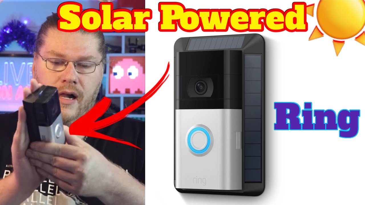 Ring Doorbell 4 + Solar Charger Unbox Review