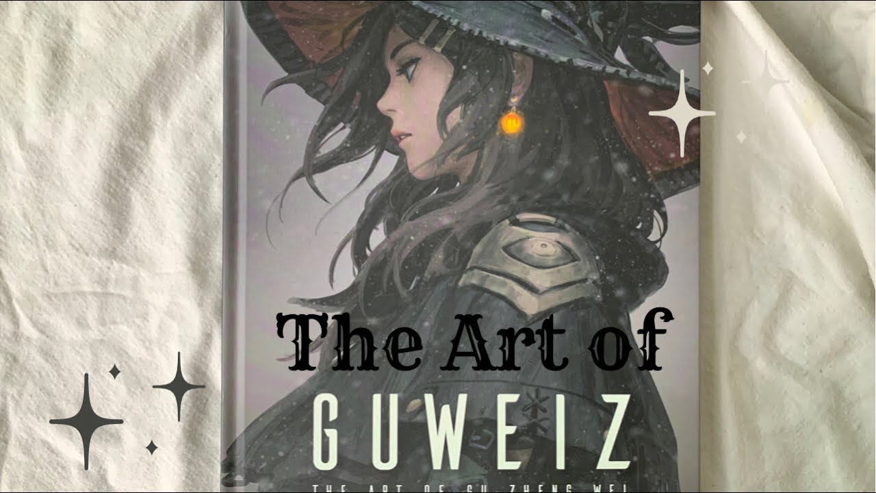 The Art Of Guweiz - By Zheng Wei Gu(ASMR Book Flipping)