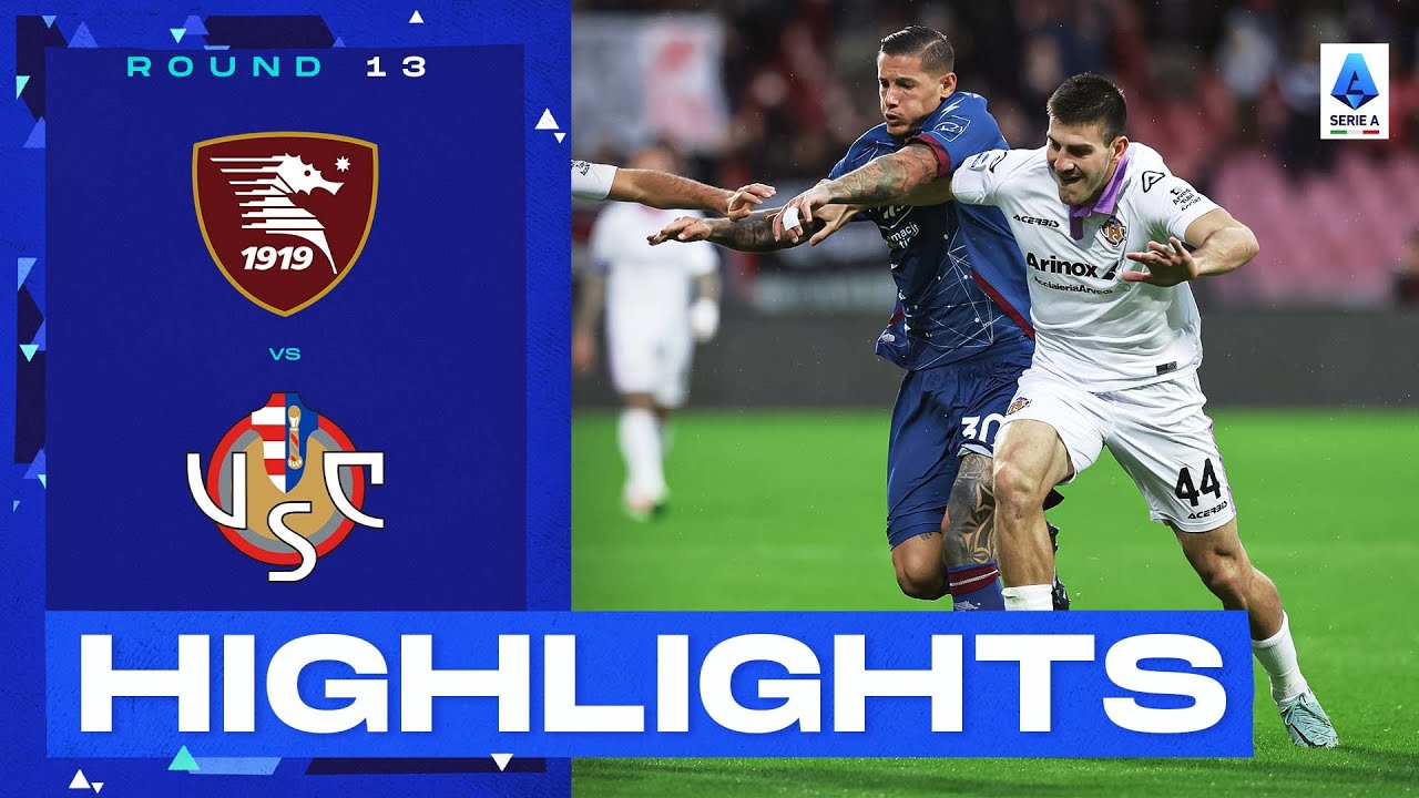 Salernitana-Cremonese 2-2 | Visitors clinch late equaliser: Goals & Highlights | Serie A 2022/23