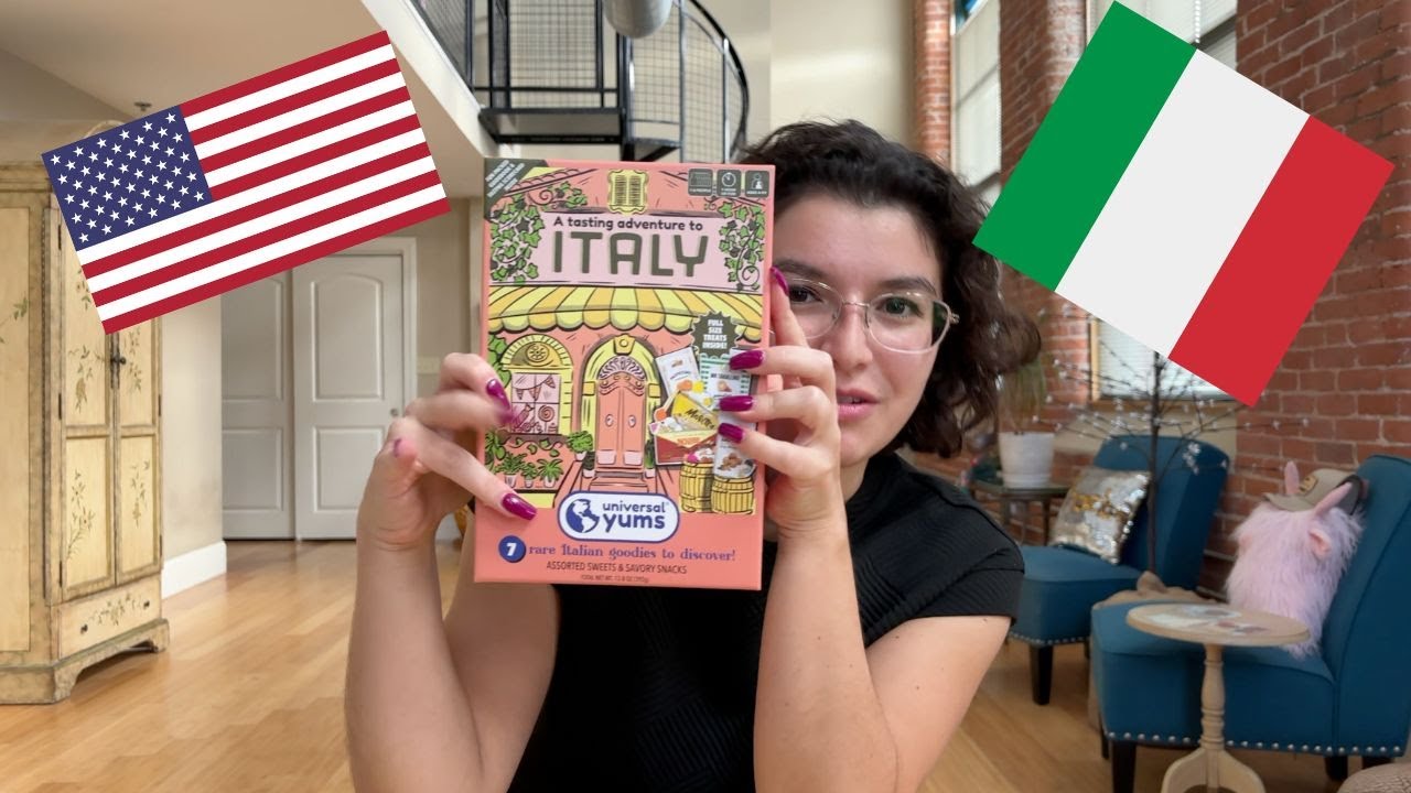 American Girl Tries Italian Snacks