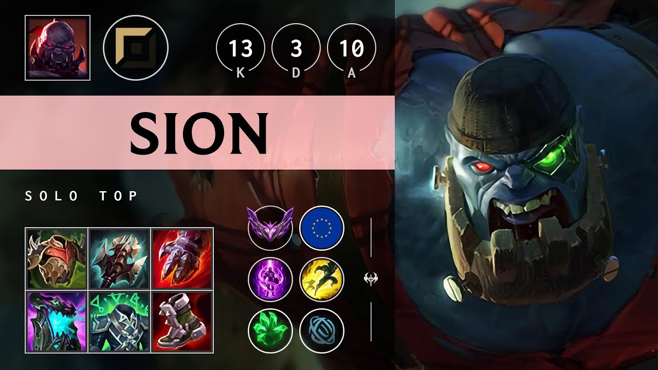 Sion Top vs Warwick: Legendary - EUW Master Patch 14.18