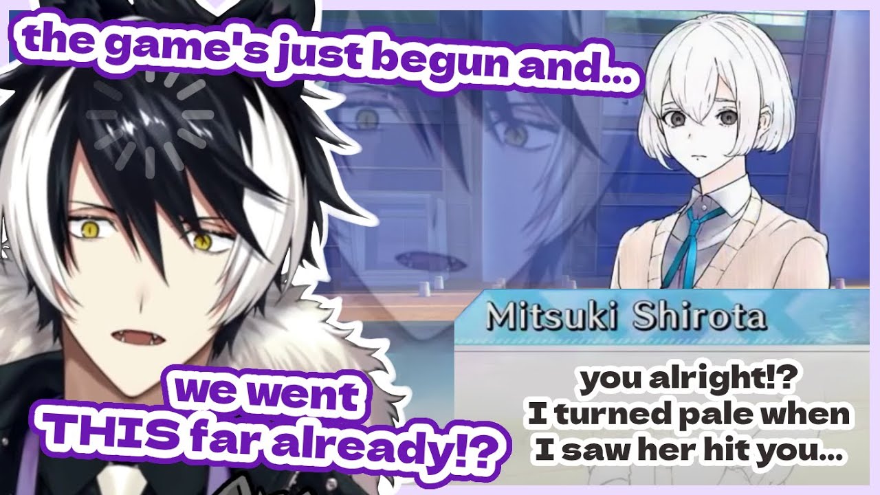 [Jack Jeanne spoilers] Shien entered Shirota's route so fast it shocked him (HOLOSTARS eng sub clip)