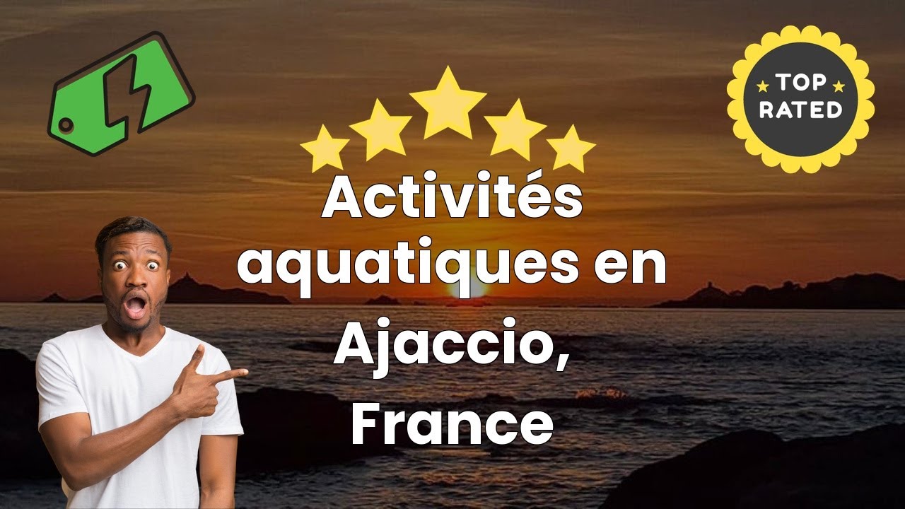Activités aquatiques en Ajaccio, France