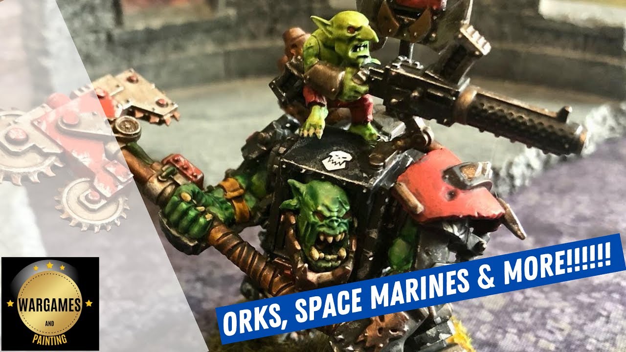Orks, Space Marines, Napoleonic's, American Civil War and more.