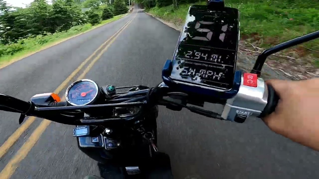 171cc GY6 Honda Ruckus vs 49cc Honda Ruckus quick ride