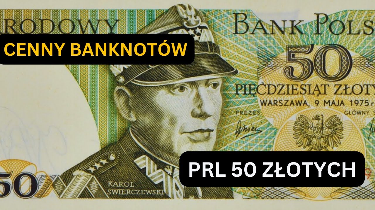 Ceny banknot&oacute;w Polskich PRL 50 złotych 2023 cz. 2