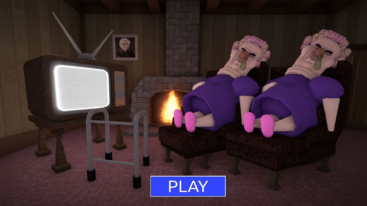 GRUMPY GRAN! (SCARY OBBY) Roblox Gameplay Walkthrough [HARD MODE]  First Place No Death [4K]