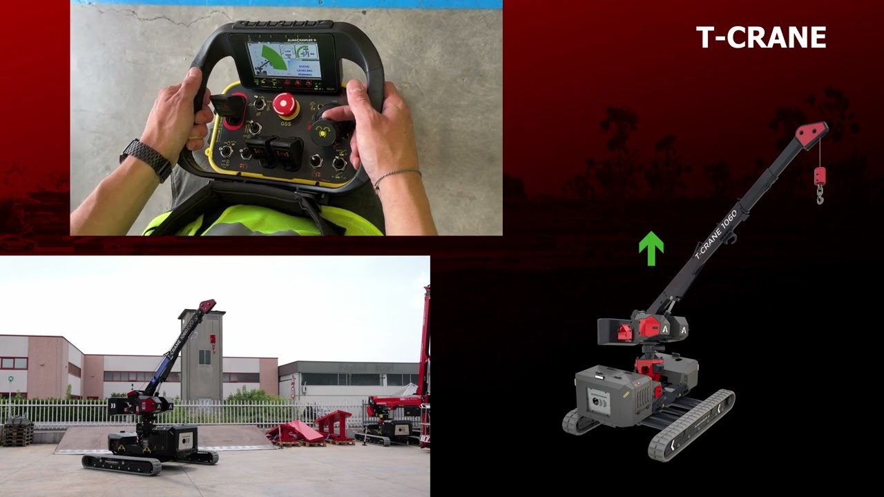 T-CRANE 1060 - Operative controls