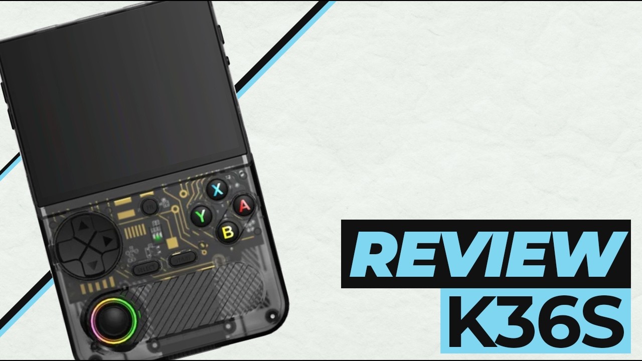 Обзор ретро-игровой портативной консоли K36S: плюсы, минусы и бюджет