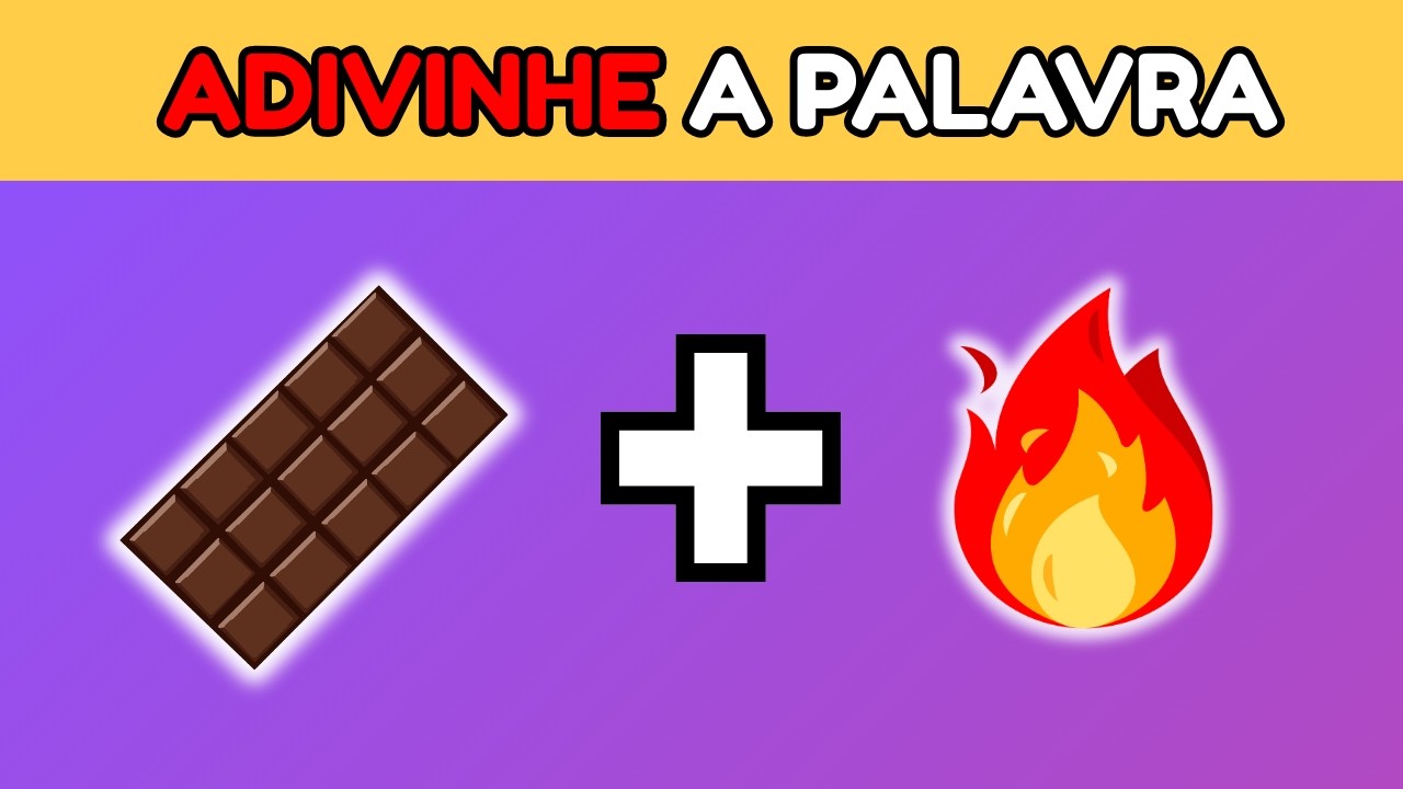 ADIVINHE A PALAVRA PELO EMOJI! 😱 Você consegue? | Prof Dani Costa