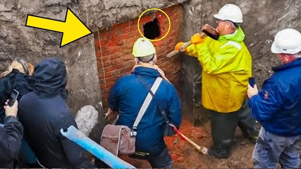 Workers Open Forgotten Bunker, Their Faces Turn Pale After Finding This