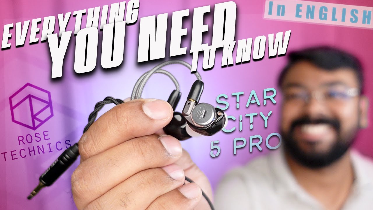 Rose Technics Star City 5 Pro IEM Review | Best IEMs Under ₹7000? | Best IEMs Under $75