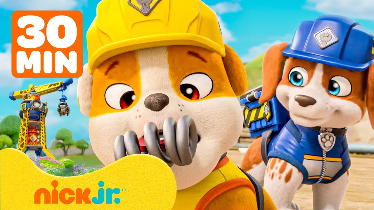 Rubble i jego Ekipa | Rubble ratuje sytuację w Psogródku! | 30 minut | Nick Jr. Polska