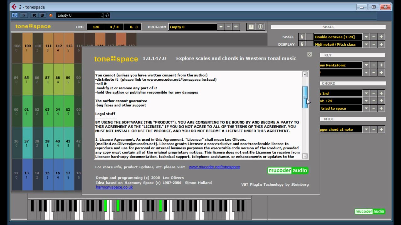 TONESPACE MUCODER AUDIO VERSION 1