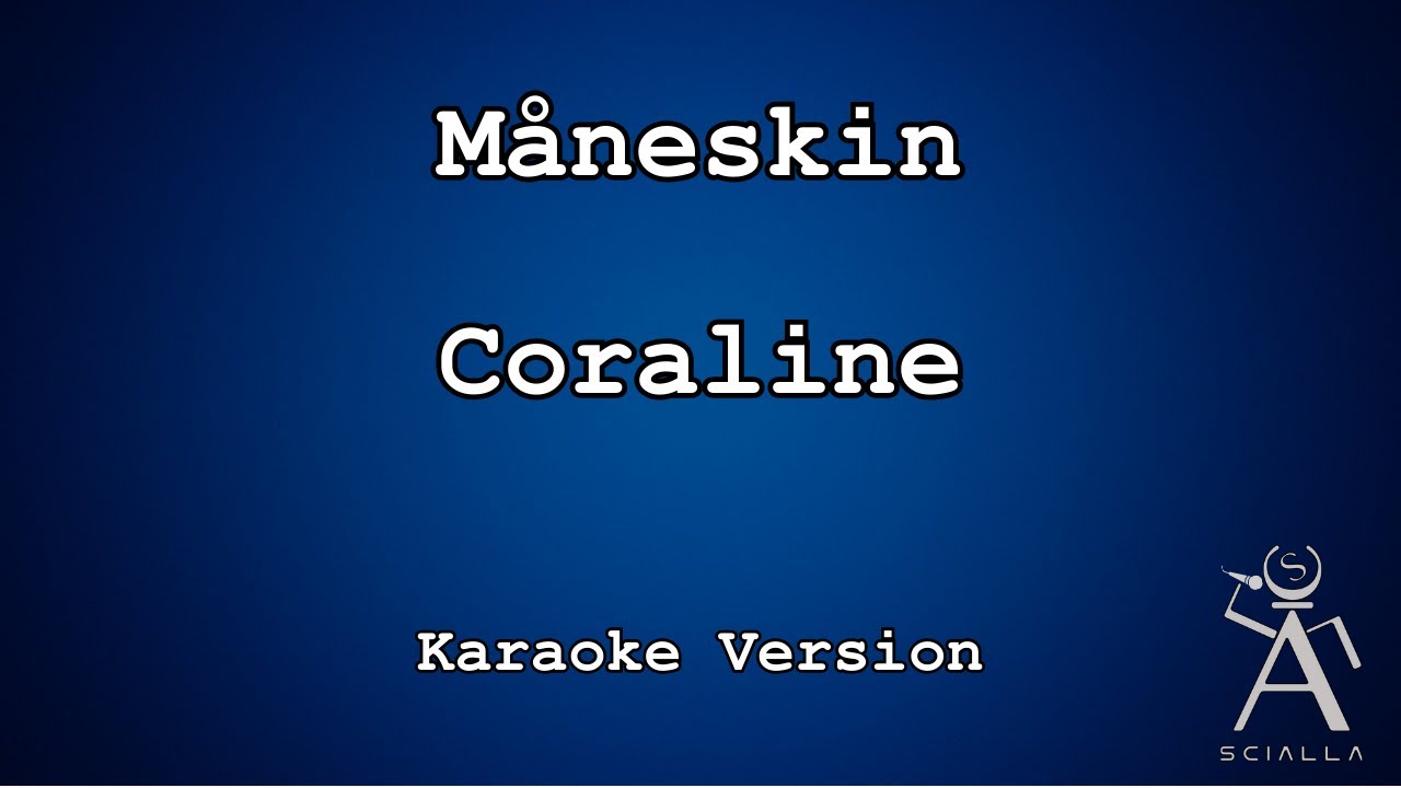 Måneskin - Coraline (KARAOKE)