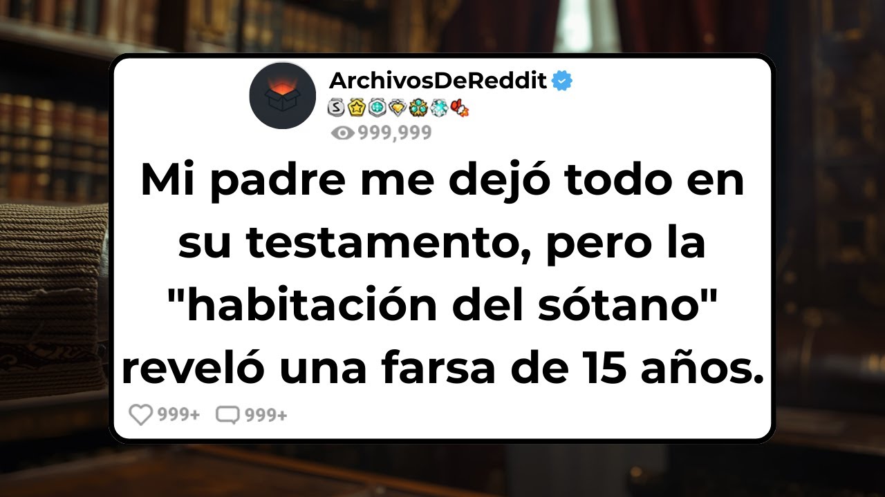 Mi padre me dejó todo en su testamento, pero la 