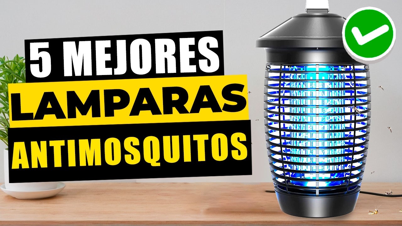 😮 Las 5 MEJORES LÁMPARAS ANTIMOSQUITOS BARATAS 2025 | Calidad Precio de AMAZON